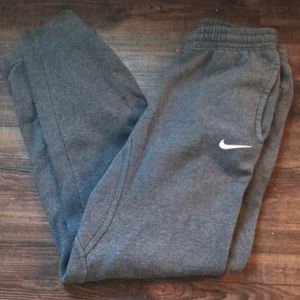 Gray Nike sweats